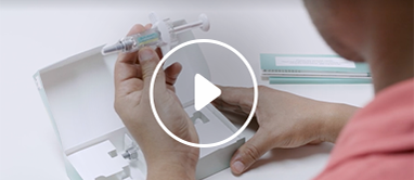 Play Pre-filled syringe self-injection video